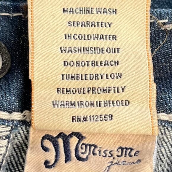 New listing: Miss Me Denim Jeans, Women's size 27, Boot cut - Picture 12 of 16